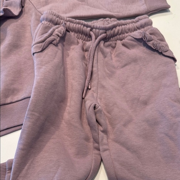 Everyday Lilac Ruffle Sweatshirt and Jogger Set - Picture 8 of 8